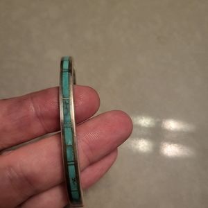 Sterling Silver and Turquoise Bracelet